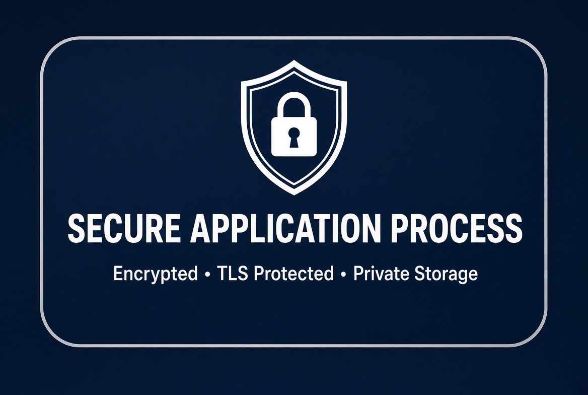Secure application process
